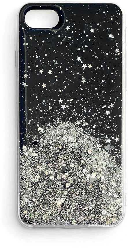Wozinsky Star Glitter Shining dėklas skirtas iPhone 12 Pro Max, juodas