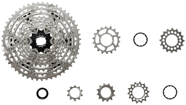 Žvaigždžių blokas galinis Shimano CS-M6200-12 Deore