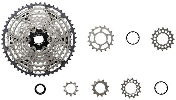 Žvaigždžių blokas galinis Shimano CS-M7200-12 Deore