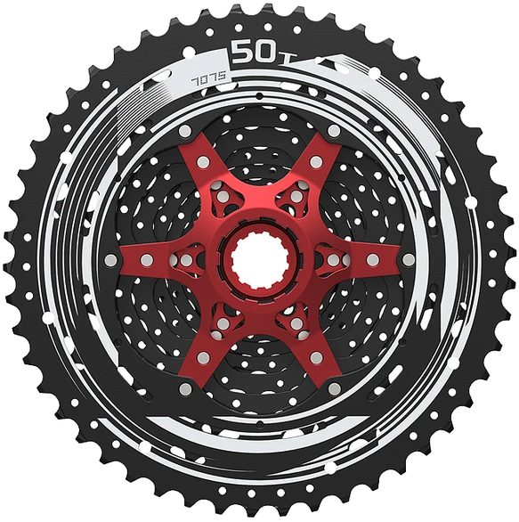 Galinis žvaigždžių blokas SunRace CSMX80 11-speed 11-50T juodas