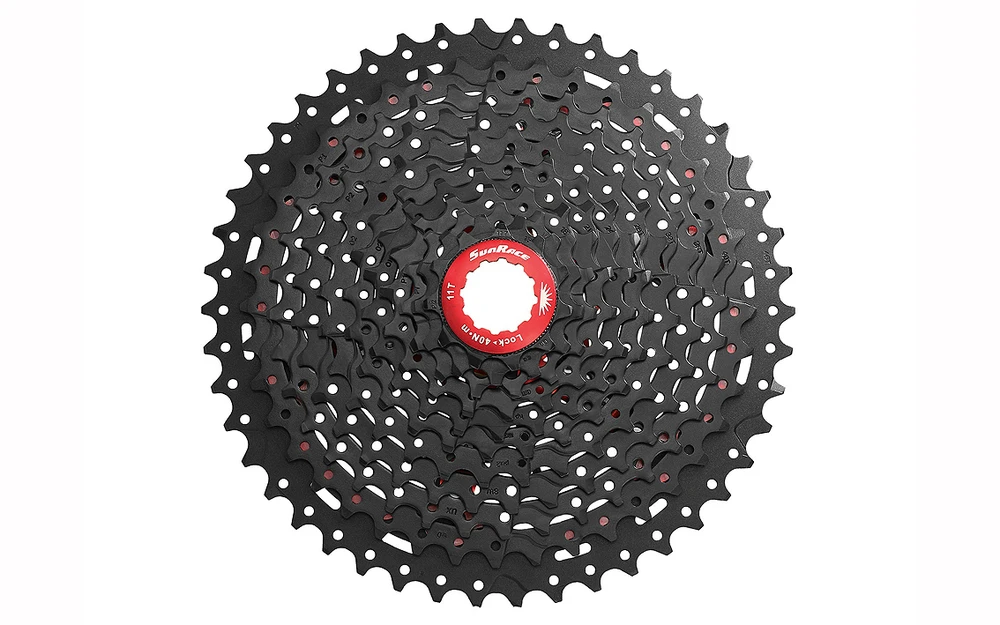 Galinis žvaigždžių blokas SunRace CSMX9X XD-Driver 11-speed juodas-10-42T