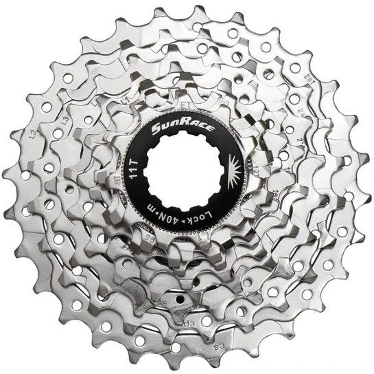 Galinis žvaigždžių blokas SunRace CSR91 9 greičių nickel-11-28T