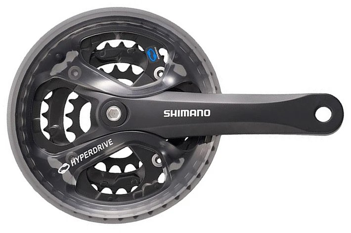 Priekinis žvaigždžių blokas Shimano ACERA FC-M361-48T 170MM 7/8-speed-48X38X28T
