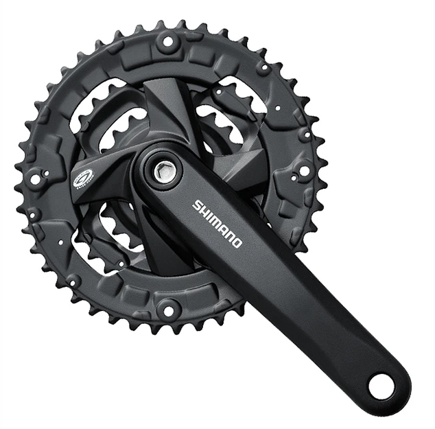 Priekinis žvaigždžių blokas Shimano ALTUS FC-M371-48T 170MM 9-speed juodas-48X36X26T