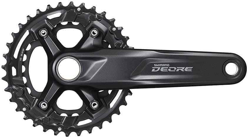 Priekinis žvaigždžių blokas Shimano DEORE FC-M4100-2 175mm 2x10-speed 36x26T