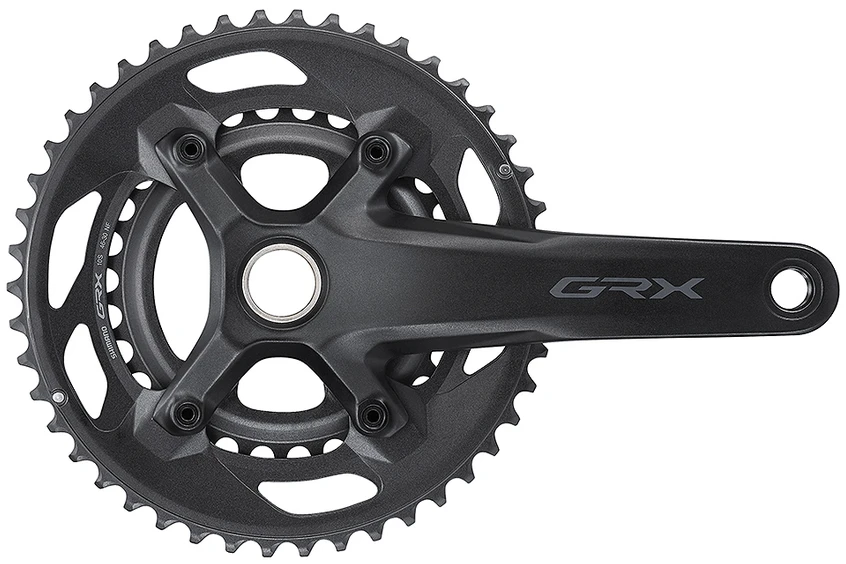Priekinis žvaigždžių blokas Shimano GRX FC-RX600-10 // 172.5 mm, 46-30T // 2x10 pav.