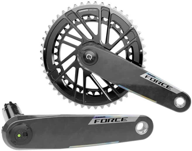 Žvaigždžių blokas priekinis SRAM Power Meter Force E1 AXS DUB