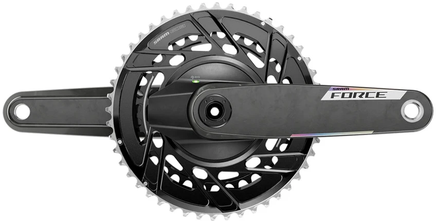 Žvaigždžių blokas priekinis SRAM Power Meter Force E1 AXS DUB