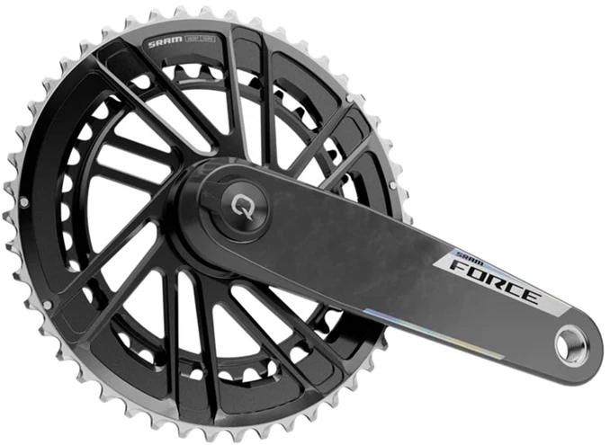 Žvaigždžių blokas priekinis SRAM Power Meter Force E1 AXS DUB