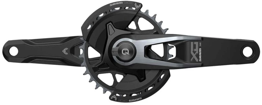 Žvaigždžių blokas priekinis SRAM X0 Eagle AXS T-Type D1 DUB Power Meter