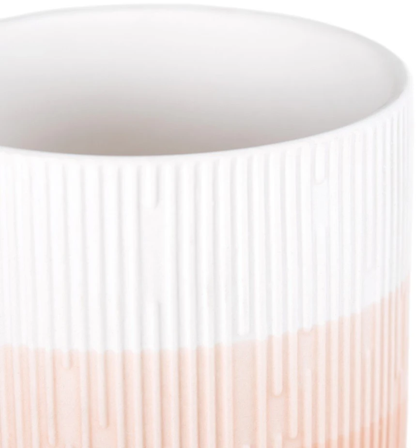 AmeliaHome Žvakidė persiko spalvos 9×9,8 cm AH FINO
