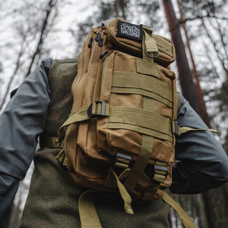Žygio kuprinė „Offlander Survival“, 25 l, OFF_CACC_32KH