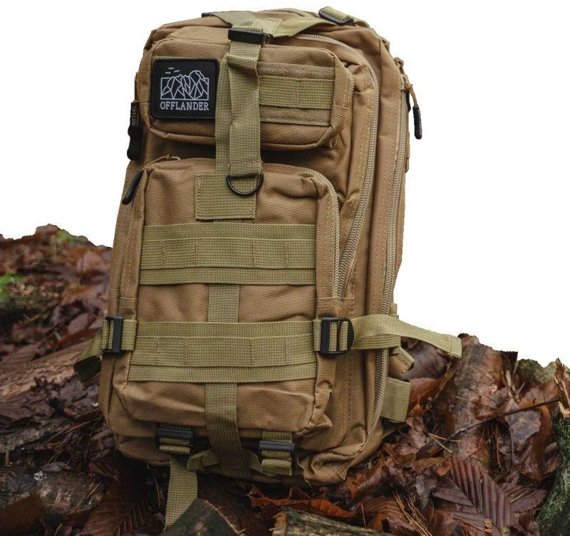 Žygio kuprinė „Offlander Survival“, 25 l, OFF_CACC_32KH