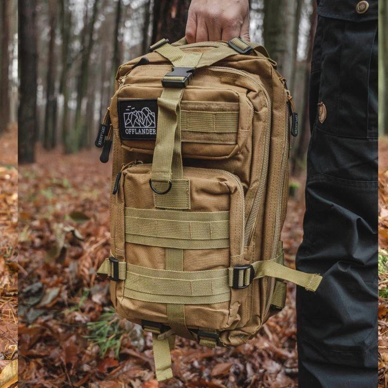 Žygio kuprinė „Offlander Survival“, 25 l, OFF_CACC_32KH