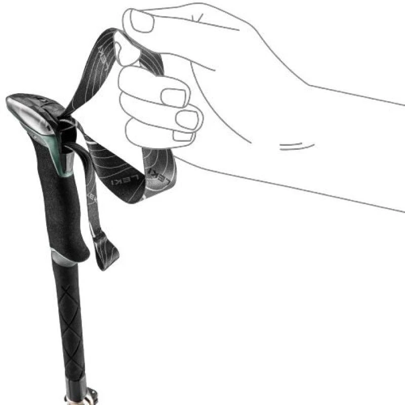 Trekking Poles LEKI TR MAKALU FX, 110–130 cm, žalias