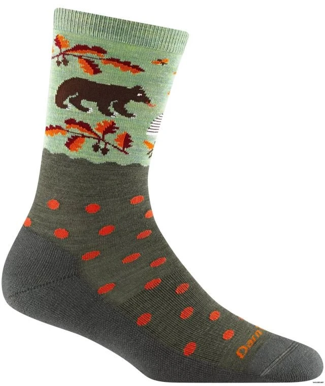 Darn Tough Wild Life Crew Lengva su paminkštinimu 6105-C-7009 kojinės