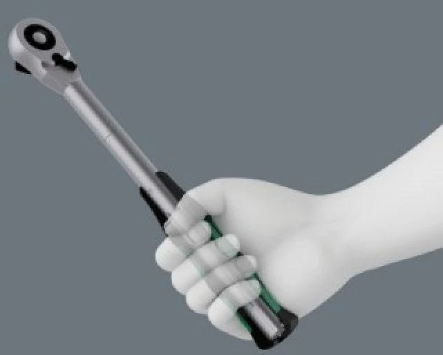 Wera Zyklop Hybrid 1/2'' terkšlė, krypties keitimas