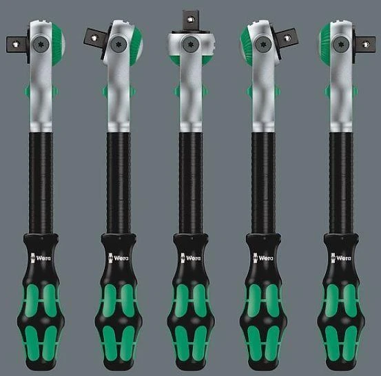 Wera „Zyklop Speed“ 1/4" terkšlinių galvučių rinkinys