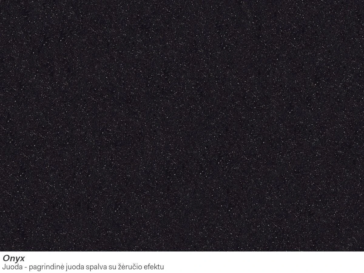 Po stalviršiu montuojama granitinė plautuvė Franke Kubus 2, KNG 110-37, Onyx