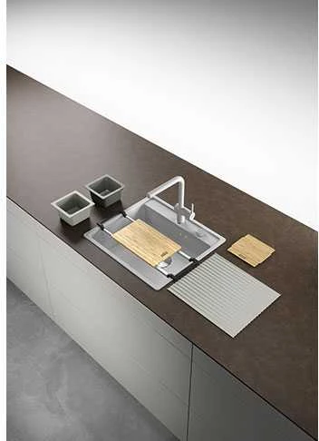 Franke 6 dalių All-in-one rinkinys plautuvei