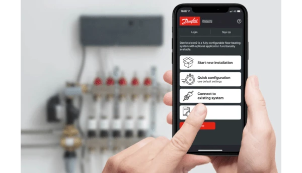 Šildymo valdymo sistema Danfoss Icon2, papildomas grindų jutiklis termostatams aprašymas - Prekės nuotrauka