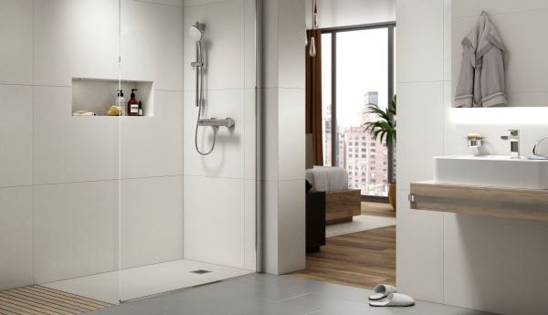 Stacionari dušo sistema Ideal Standard Ceratherm T100, Evo Diamond 200x200 mm galva ir rankiniu dušu, chrom aprašymas - Prekės nuotrauka