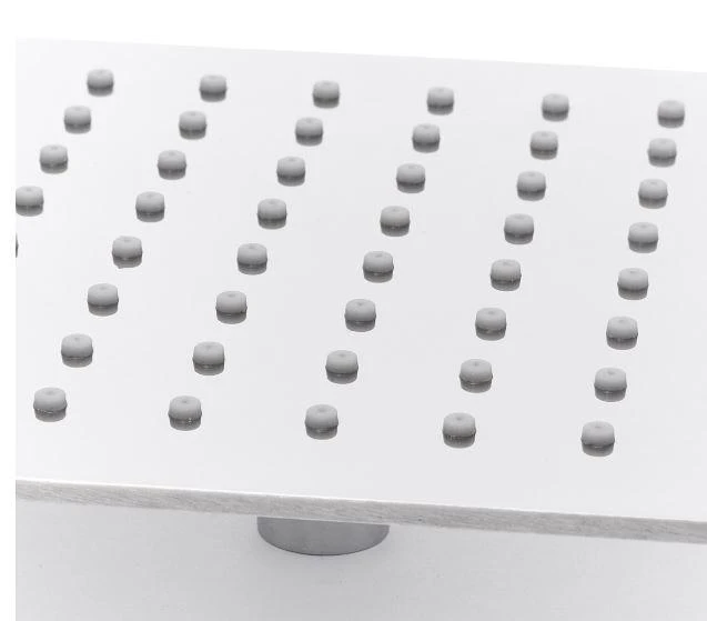 Stacionari dušo galva Optima, kvadratinė 200x200 mm