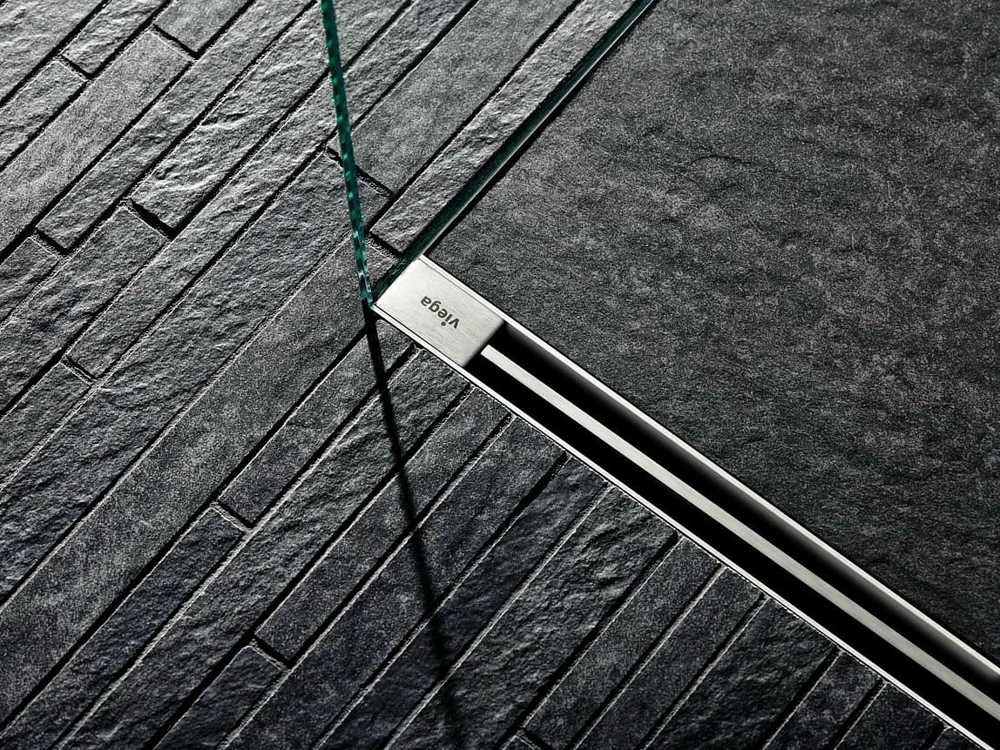 Dušo latakas Viega Advantix Vario 30-120 cm, su nerūdijančio plieno grotelėmis