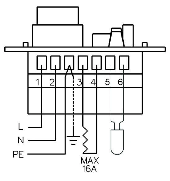 Elektra šildomų grindų termostatas Comfort Heat, C501 Elko
