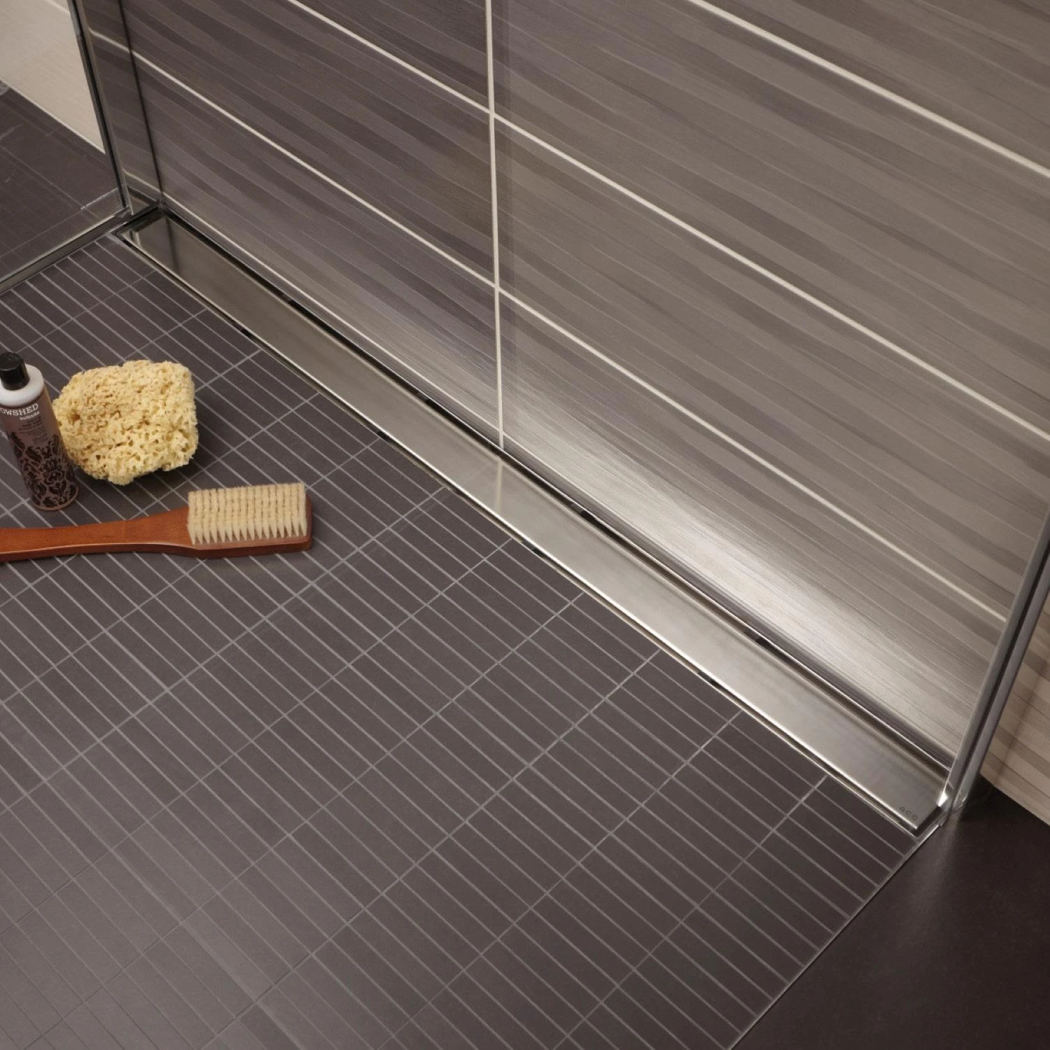 Grotelės dušo latakui ACO ShowerDrain C, Massive, 685 mm