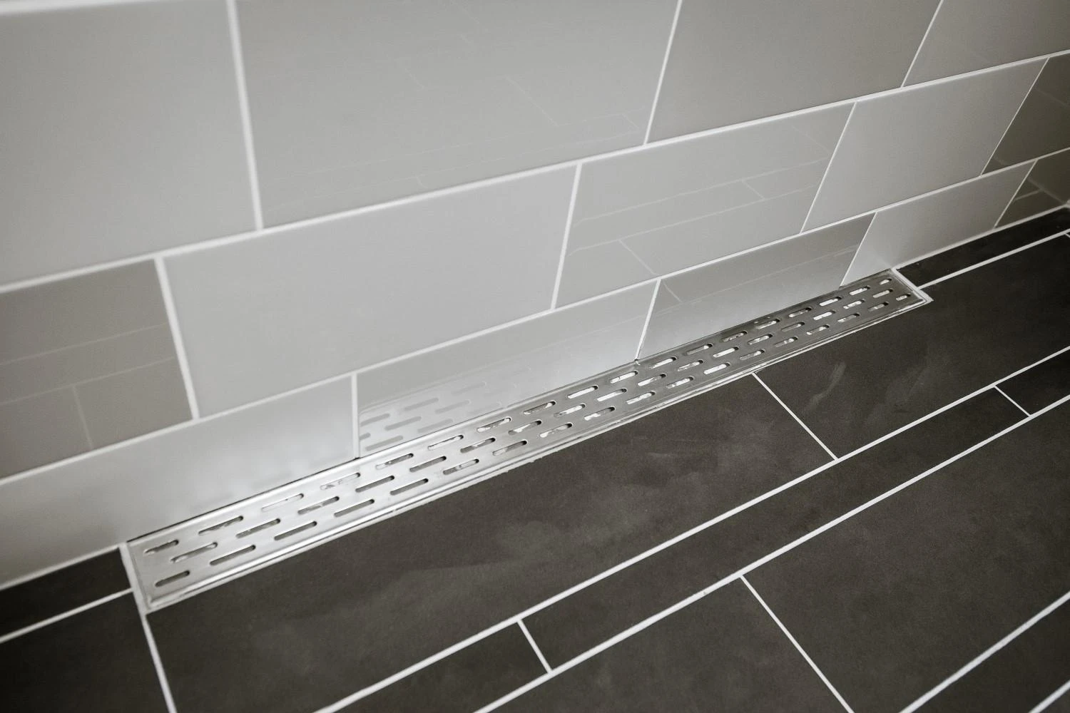 Grotelės dušo latakui ACO ShowerDrain C, Slot, 985 mm