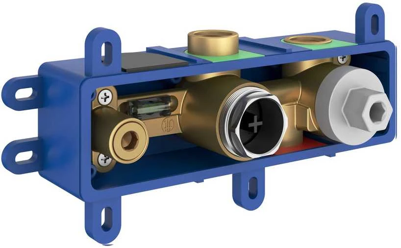 Įmontuojamo dušo maišytuvo Ravak potinkinė dalis R-Box Horizontal, RB 07D.50