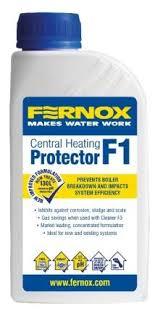 Inhibitorius šildymo sistemai FERNOX, PROTECTOR F1 (skystas) nuo korozijos ir nuovirų, 500ml