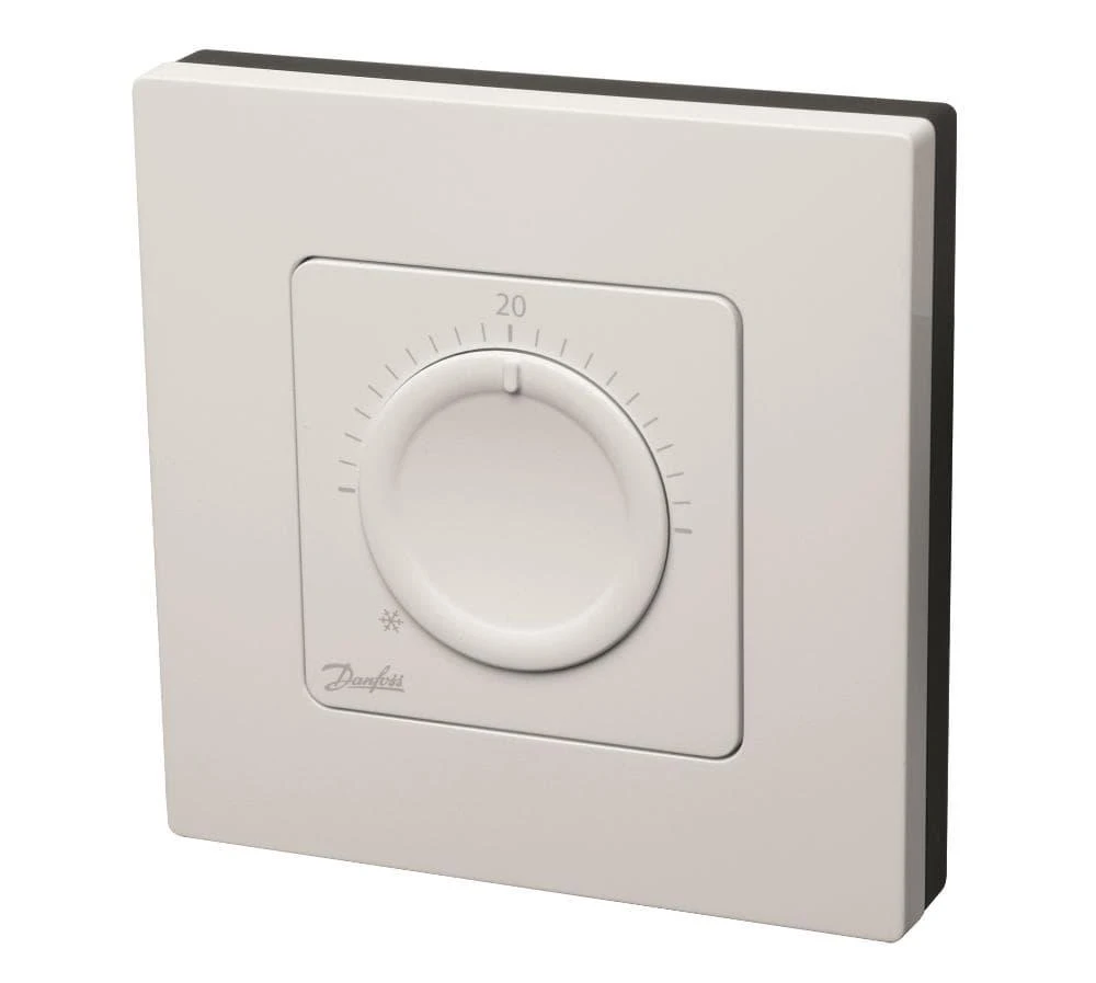 Šildymo valdymo sistema Danfoss Icon, termostatas 230V, su pasukamu disku, virštinkinis