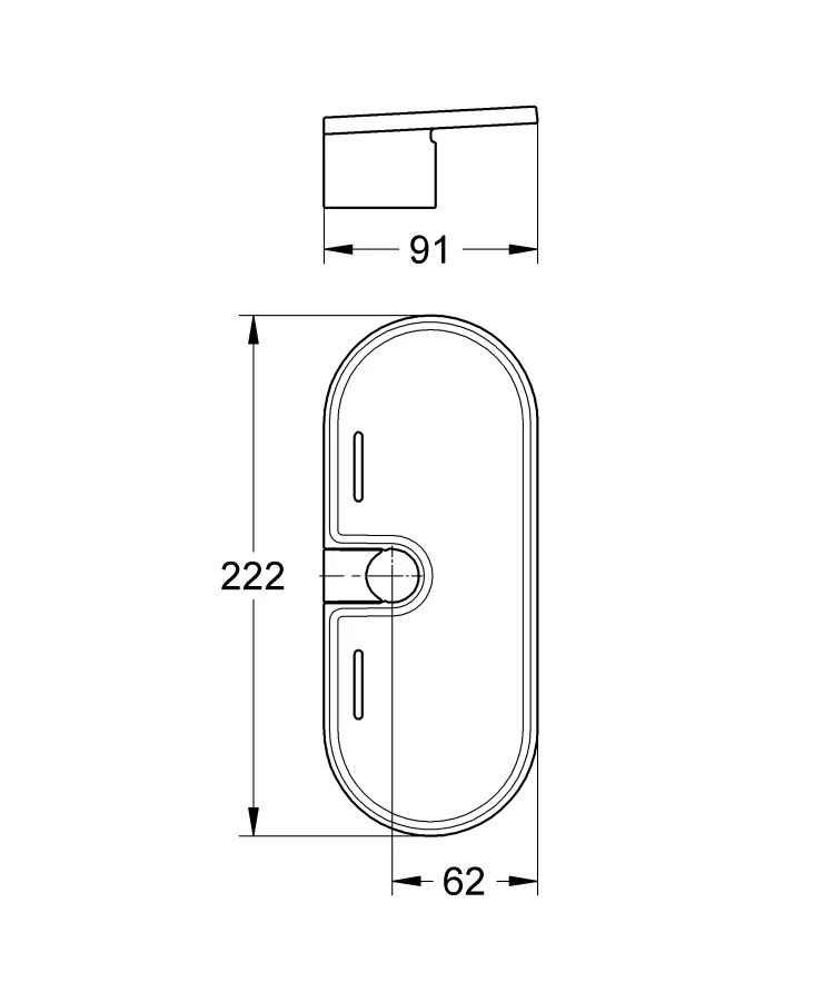 Muilinė GROHE Tempesta Easy Reach