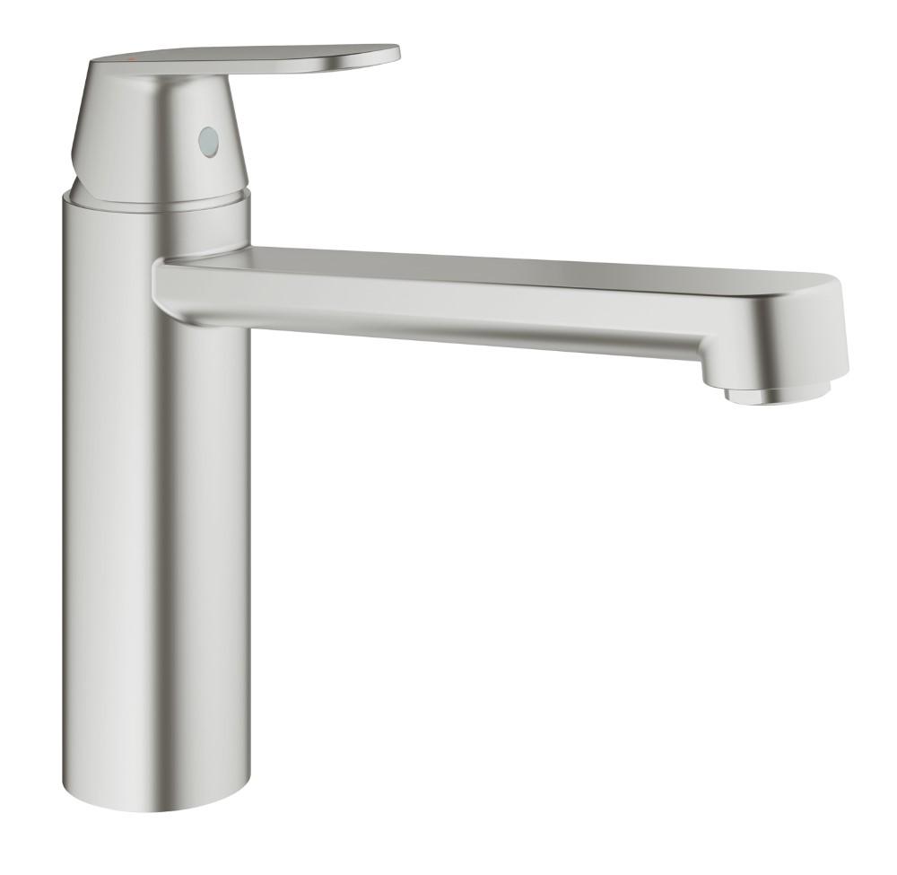 Plautuvės maišytuvas GROHE Eurosmart Cosmopolitan, Nerūdijančio plieno, paaukštintas