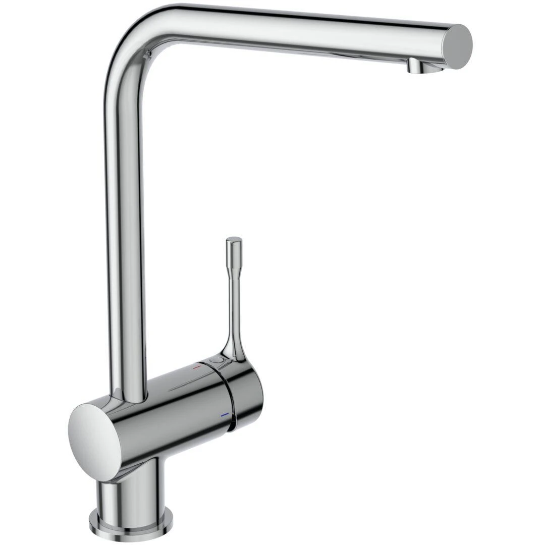Mėlyna Plautuvės maišytuvas Ideal Standard Ceralook, Mėlyna Start be ištraukiamo dušelio, chromas