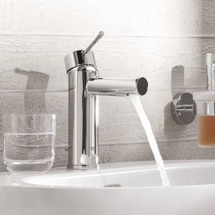 Praustuvo maišytuvas GROHE Essence New, S-dydis, tiesus, chromas