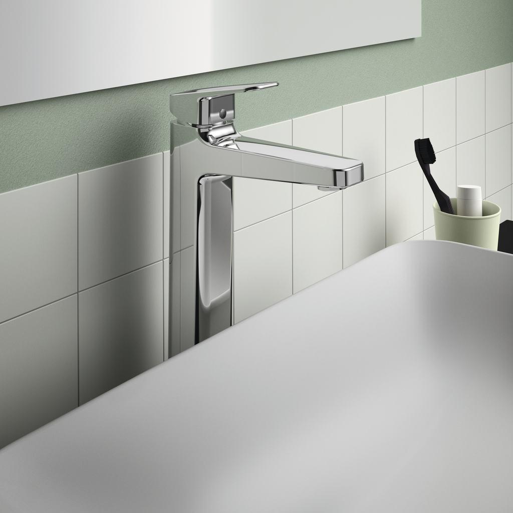 Praustuvo maišytuvas Ideal Standard Ceraplan, H250 be dugno vožtuvo, chromas