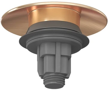 Praustuvo sifono vožtuvas Ravak Click-Clack, Rose Gold Brushed