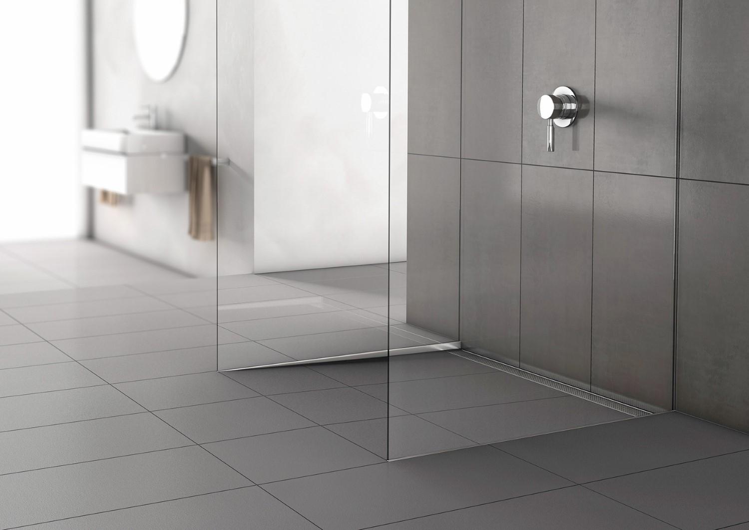 Profiliuotis ACO ShowerStep, metalo matinė, 1490/12.5/36 mm, kairinis