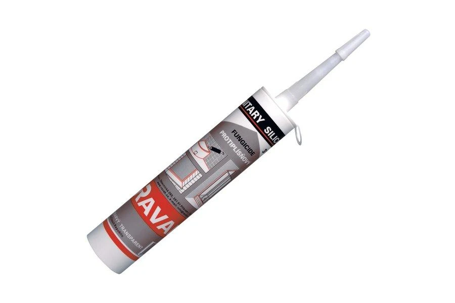 Silikoninis glaistas Ravak Professional, baltas 310ml