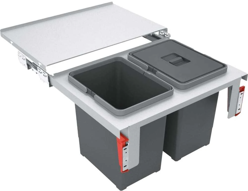Šiukšliadėžė FRANKE, Sorter Garbo, 60-2, 18l.+18l.
