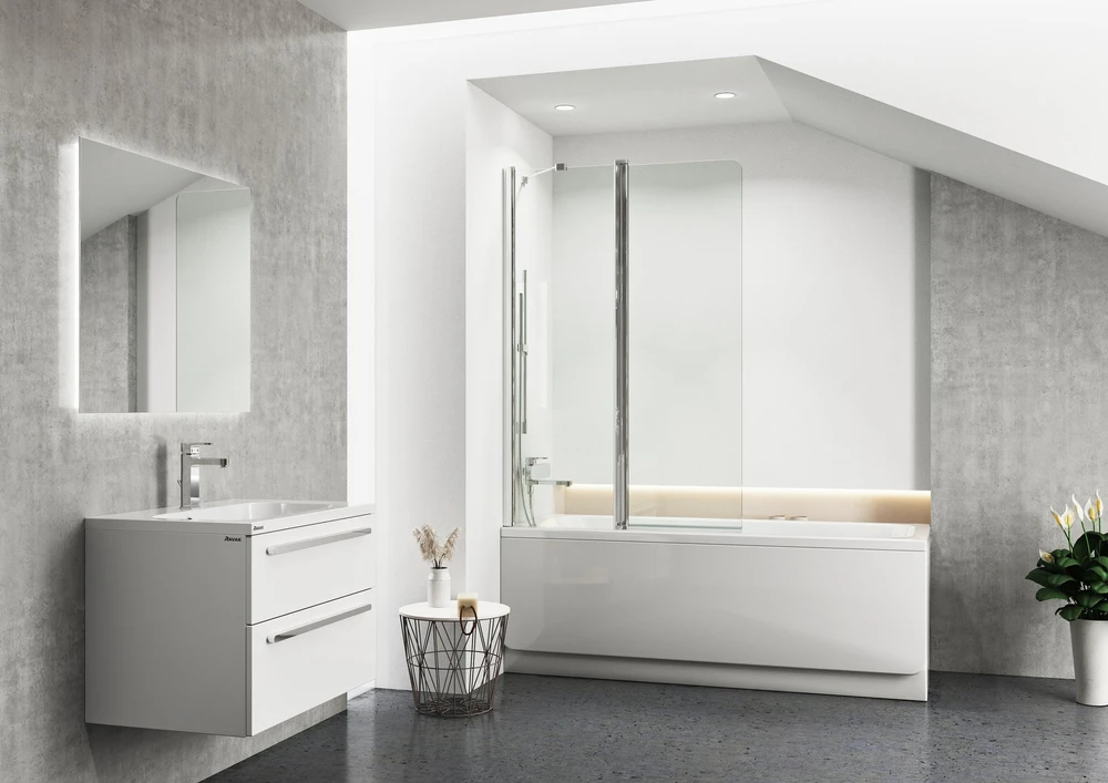 Stačiakampė vonia Ravak Chrome, 180x80