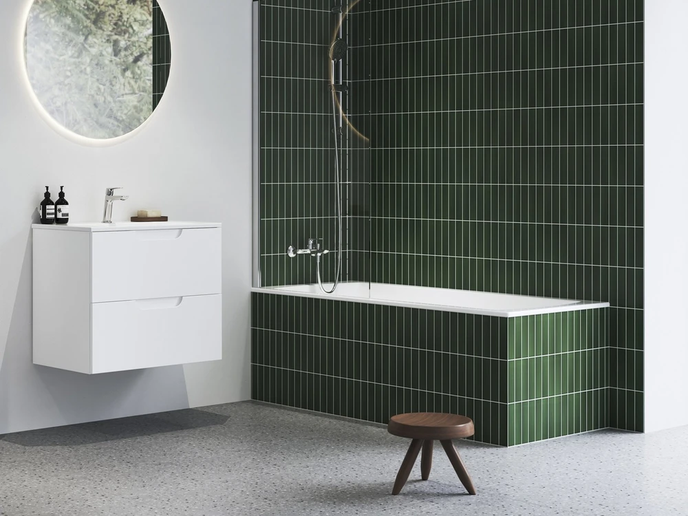 Stačiakampė vonia Ravak Classic II Slim, 170x70 cm (plonas viršutinis kraštas)