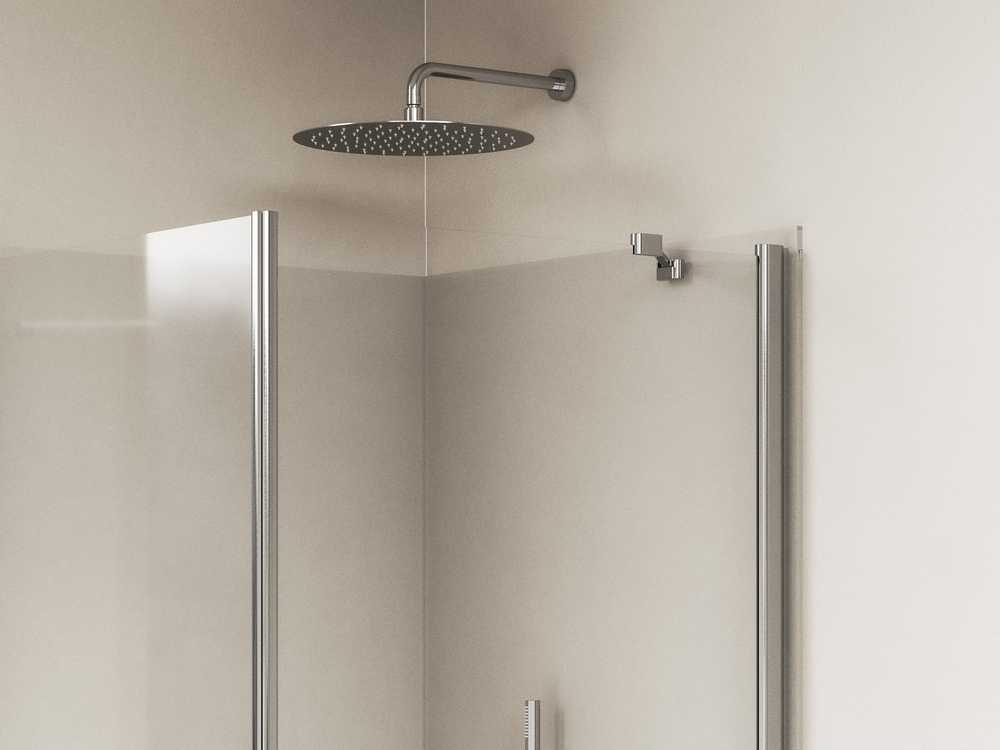 Stacionari apvali dušo galva Ravak ø250 mm, 985.00CR chromas