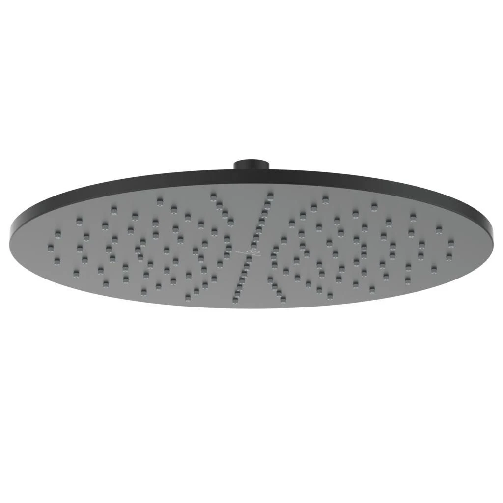 Stacionari dušo galva Ideal Standard, IdealRain Ø 300 mm, Silk Juodas juoda matinė