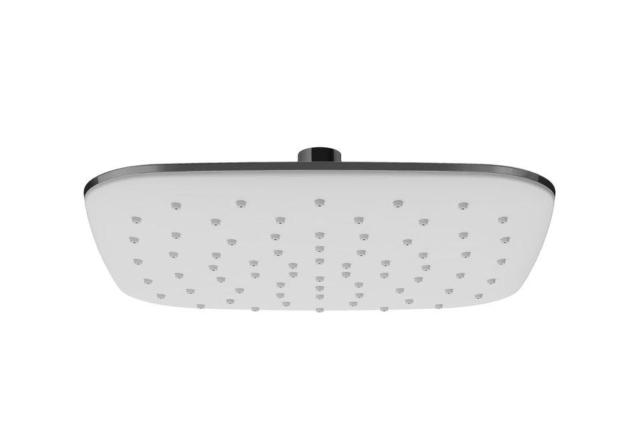 Stacionari dušo galva Ravak ABS, 983.10 kvadratine balta, 250 mm