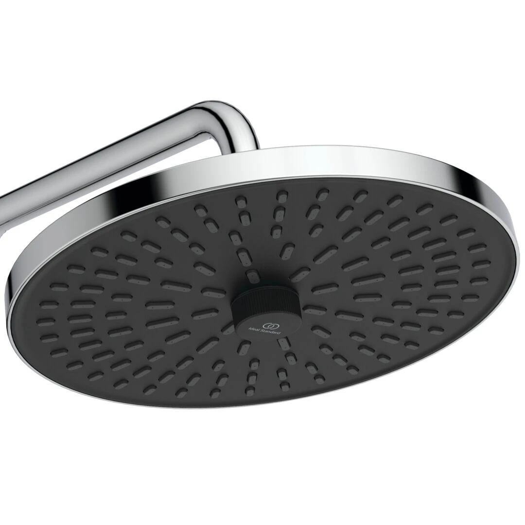 Stacionari dušo sistema Ideal Standard Ceratherm T25+, su Ø260 galva ir rankiniu dušu, chrom