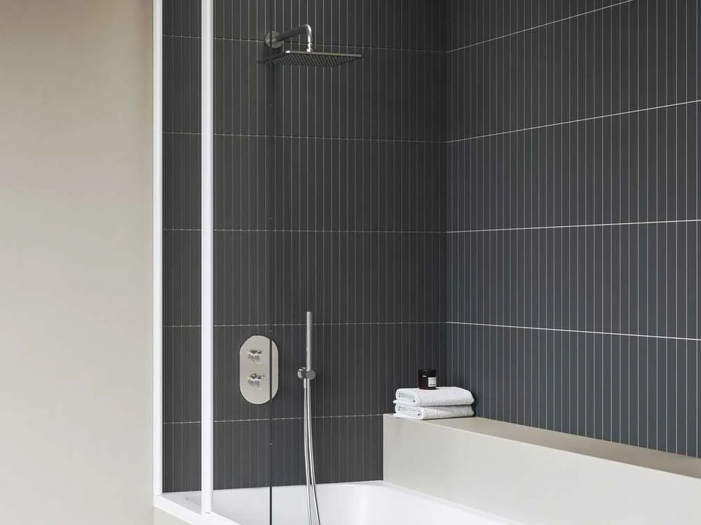 Stacionari kvadratinė dušo galva 250x250 mm, 986.00CR chromas